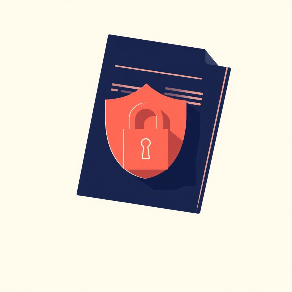 Invoice discounting illustration showing a confidential ledger funded behind the scenes