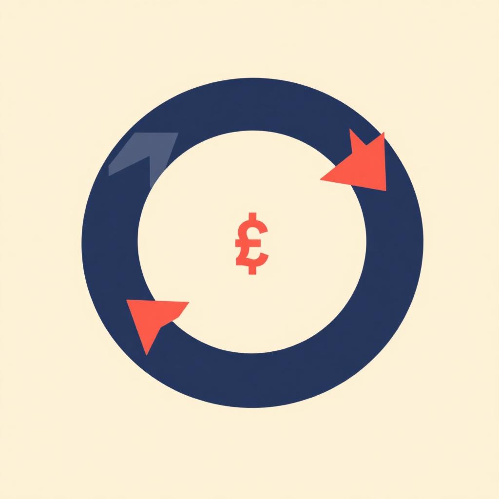 Revolving credit facility illustration showing a flexible drawdown and repayment cycle